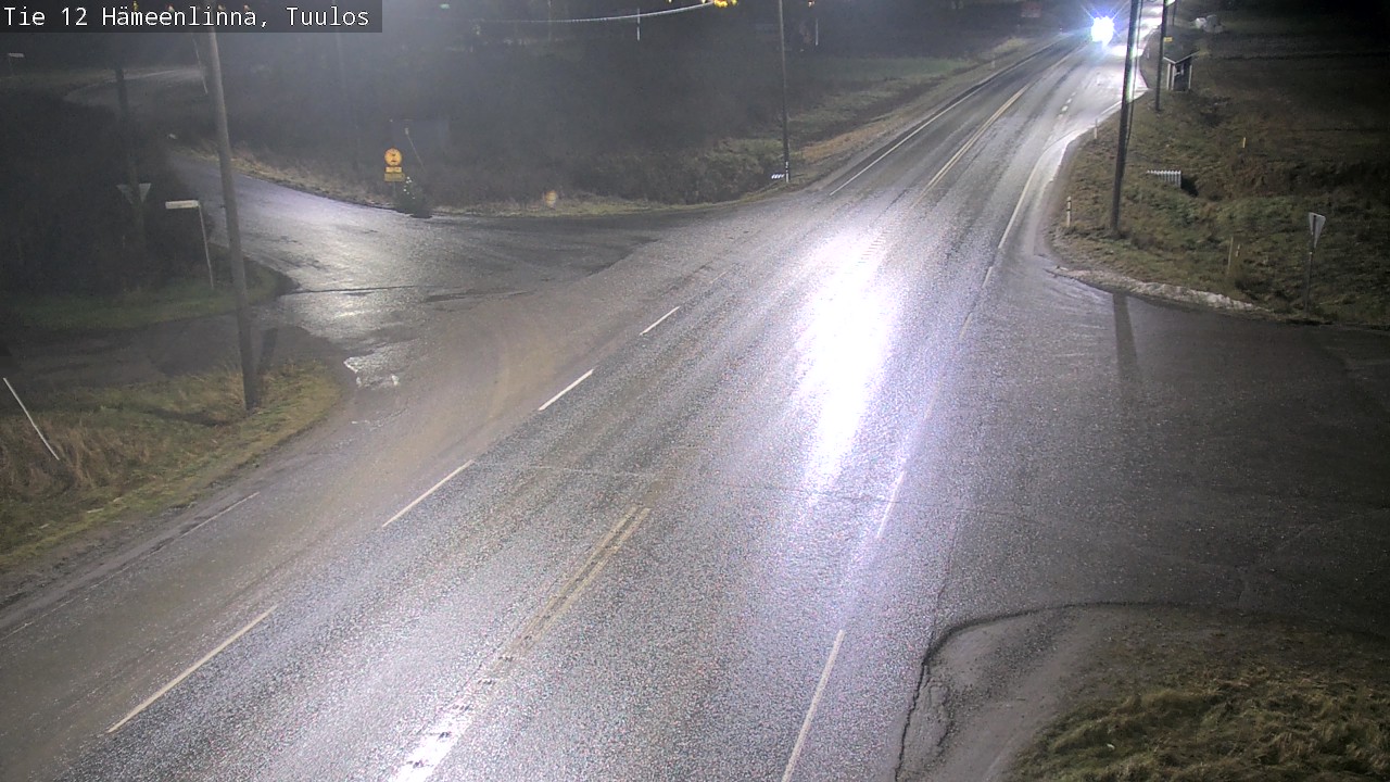 Weather Camera Image Väg 12 Hämeenlinna, Tuulos, Hämeenlinna, Kanta-Häme