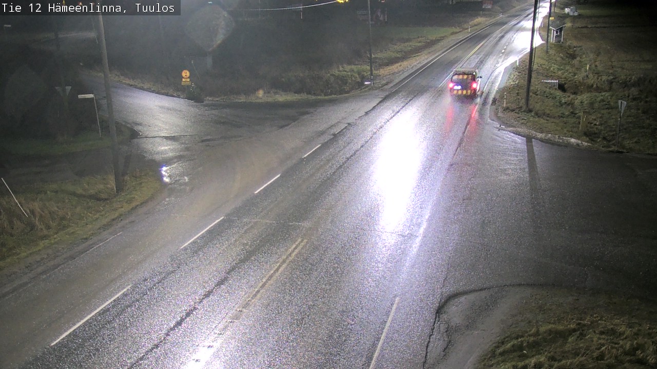 Weather Camera Image Väg 12 Hämeenlinna, Tuulos, Hämeenlinna, Kanta-Häme