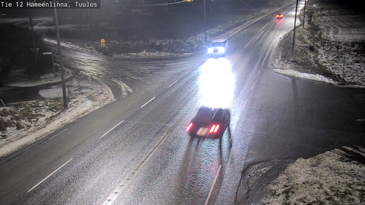 Weather Camera Image Väg 12 Hämeenlinna, Tuulos, Hämeenlinna, Kanta-Häme