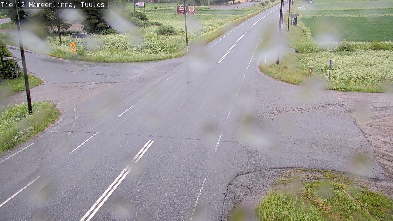 Weather Camera Image Väg 12 Hämeenlinna, Tuulos, Hämeenlinna, Kanta-Häme