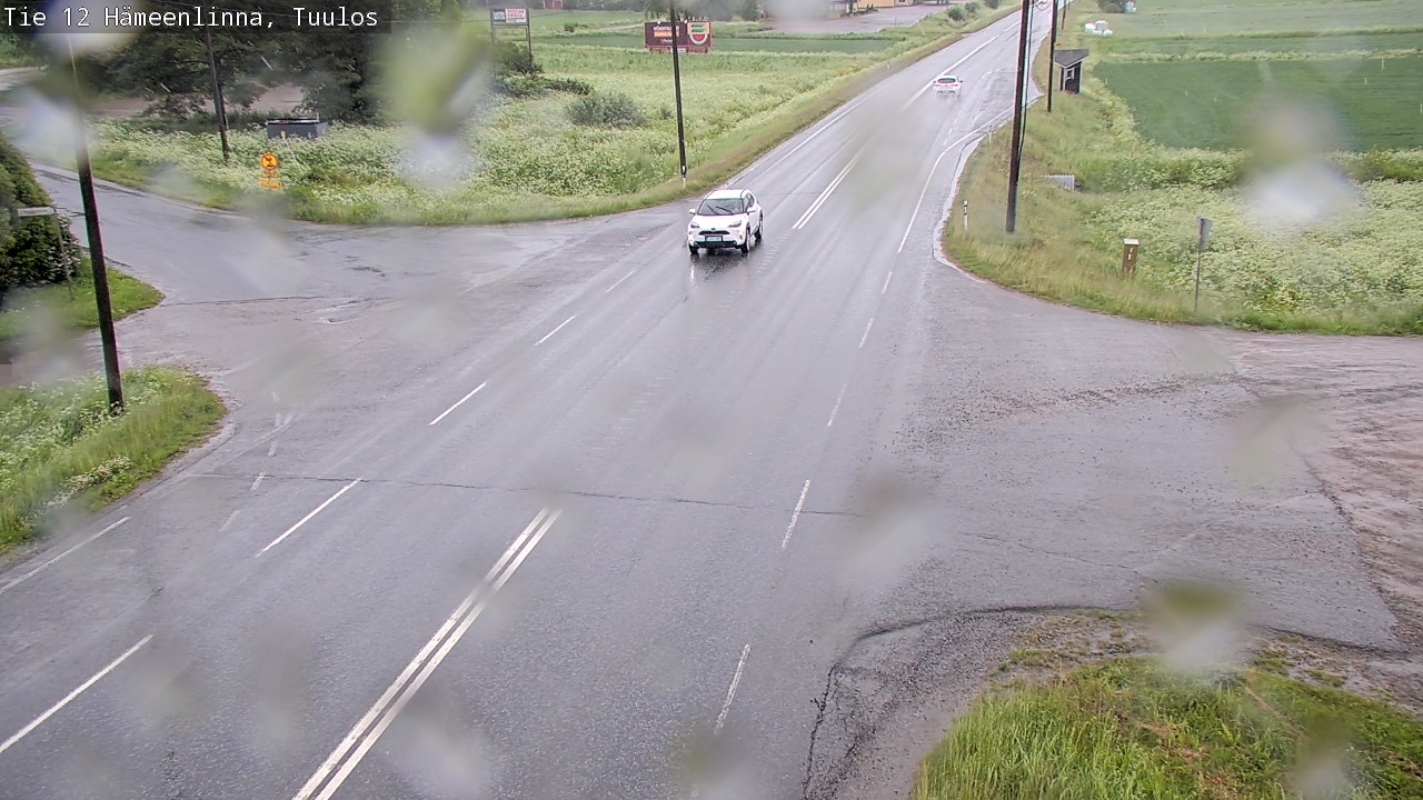 Weather Camera Image Väg 12 Hämeenlinna, Tuulos, Hämeenlinna, Kanta-Häme