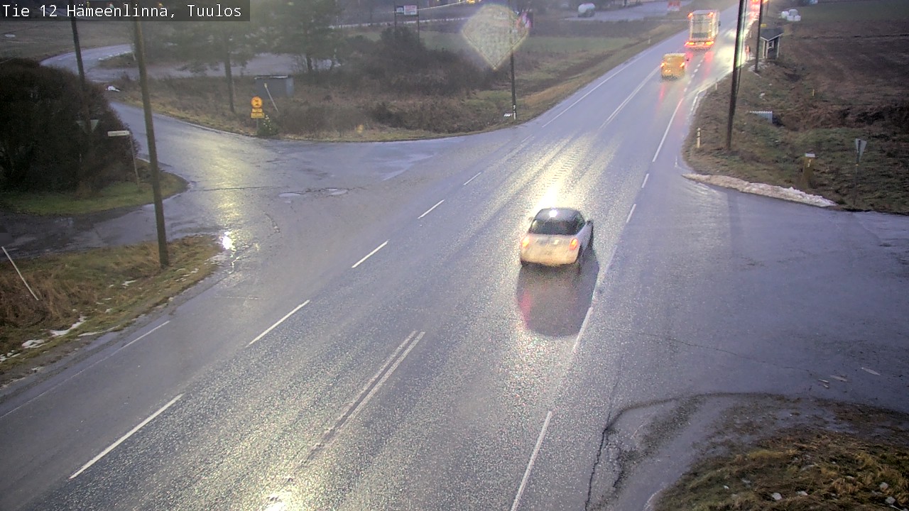 Weather Camera Image Väg 12 Hämeenlinna, Tuulos, Hämeenlinna, Kanta-Häme