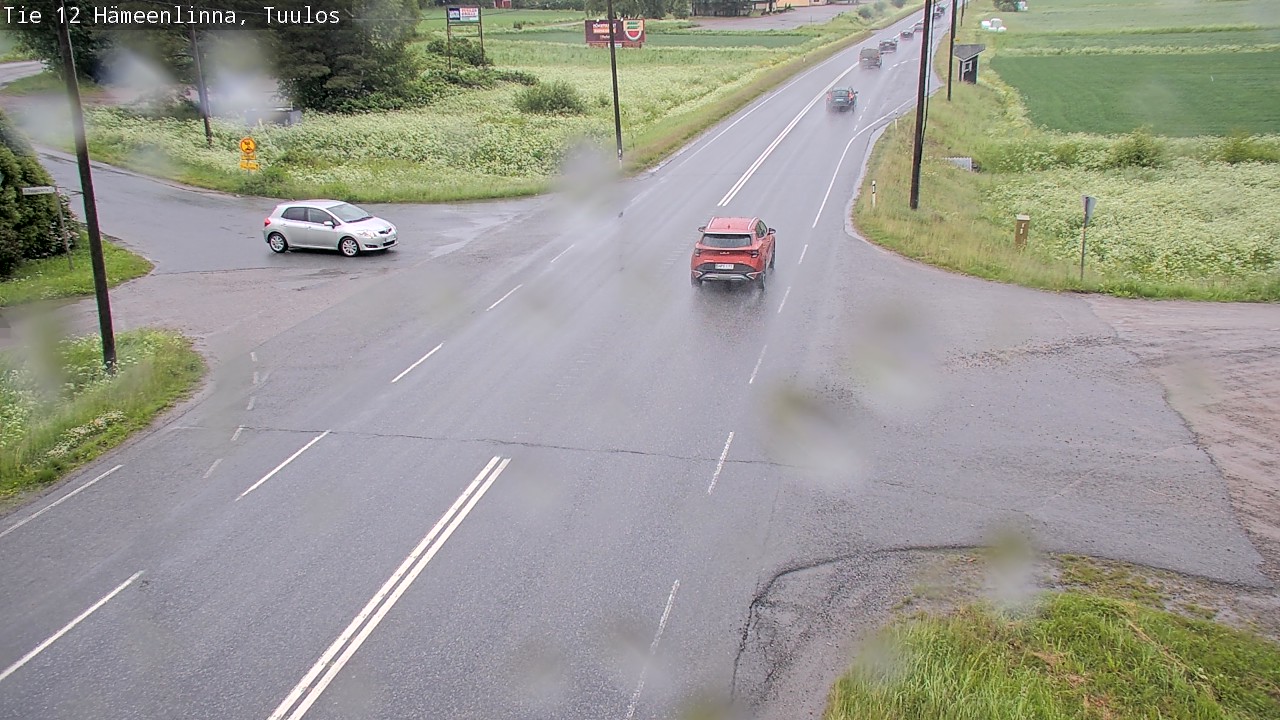 Weather Camera Image Väg 12 Hämeenlinna, Tuulos, Hämeenlinna, Kanta-Häme