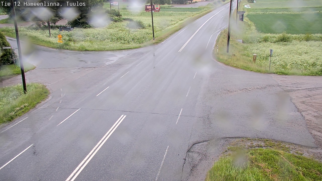 Weather Camera Image Väg 12 Hämeenlinna, Tuulos, Hämeenlinna, Kanta-Häme
