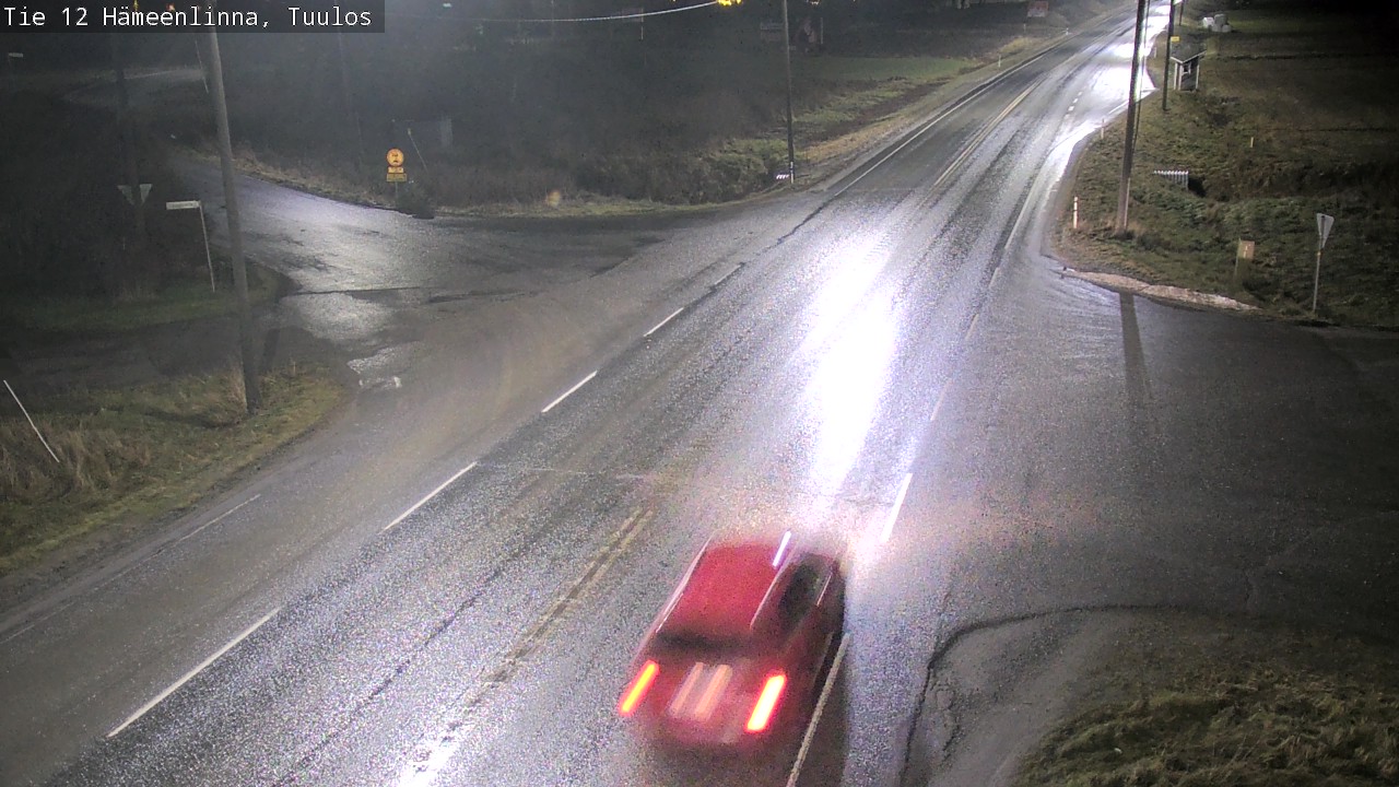 Weather Camera Image Väg 12 Hämeenlinna, Tuulos, Hämeenlinna, Kanta-Häme