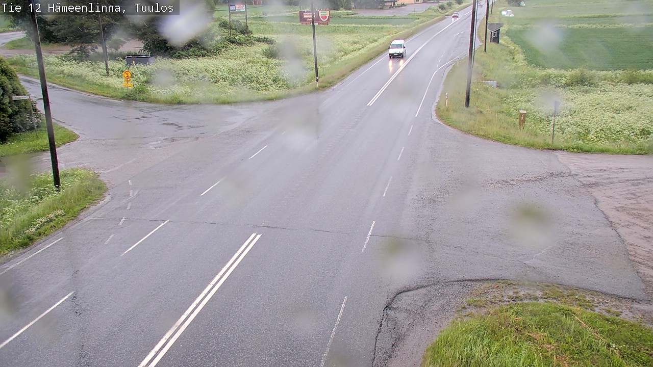 Weather Camera Image Väg 12 Hämeenlinna, Tuulos, Hämeenlinna, Kanta-Häme
