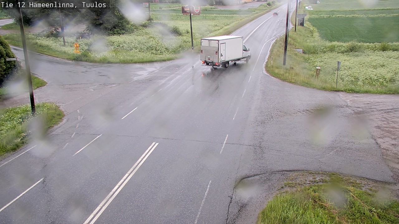 Weather Camera Image Väg 12 Hämeenlinna, Tuulos, Hämeenlinna, Kanta-Häme