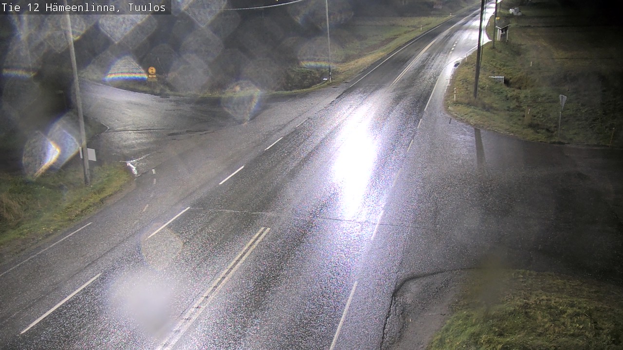 Weather Camera Image Väg 12 Hämeenlinna, Tuulos, Hämeenlinna, Kanta-Häme