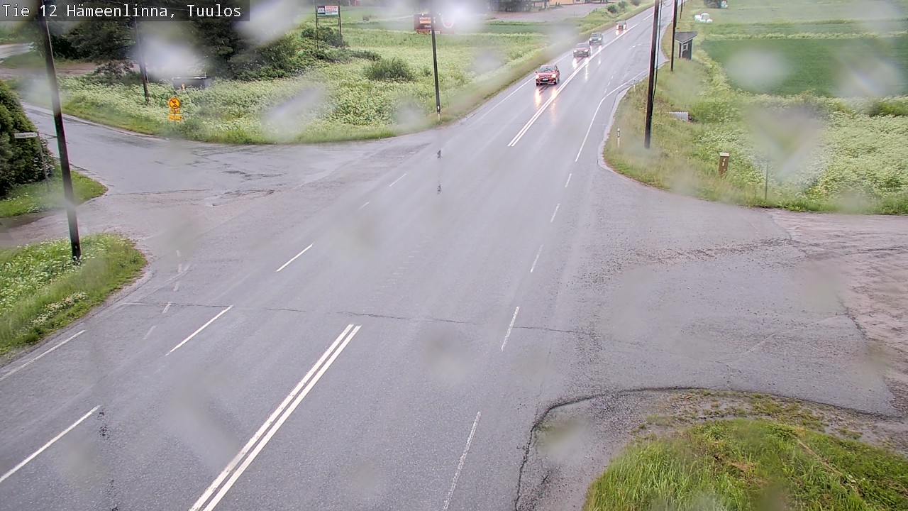Weather Camera Image Väg 12 Hämeenlinna, Tuulos, Hämeenlinna, Kanta-Häme