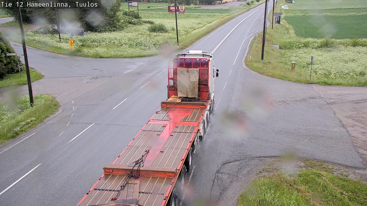 Weather Camera Image Väg 12 Hämeenlinna, Tuulos, Hämeenlinna, Kanta-Häme
