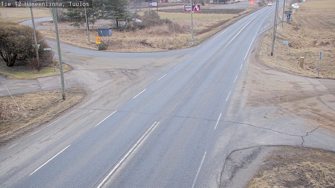 Kelikamerat Kuva Tie 12 Hämeenlinna, Tuulos, Hämeenlinna, Kanta-Häme