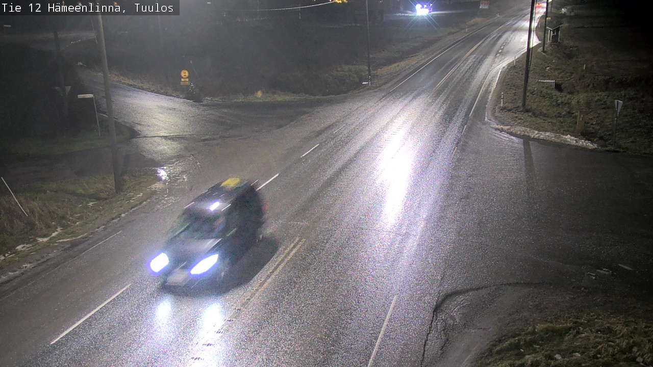 Weather Camera Image Väg 12 Hämeenlinna, Tuulos, Hämeenlinna, Kanta-Häme