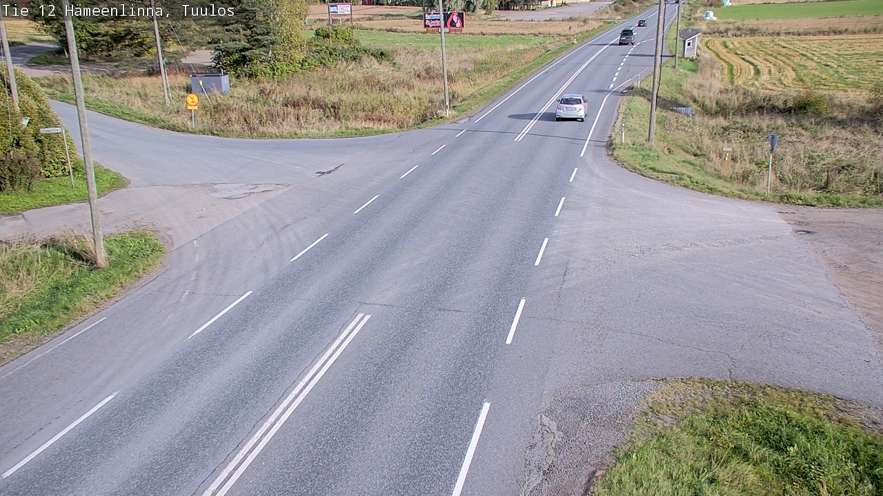 Kelikamerat Kuva Tie 12 Hämeenlinna, Tuulos, Hämeenlinna, Kanta-Häme