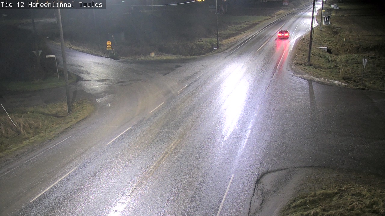 Weather Camera Image Väg 12 Hämeenlinna, Tuulos, Hämeenlinna, Kanta-Häme