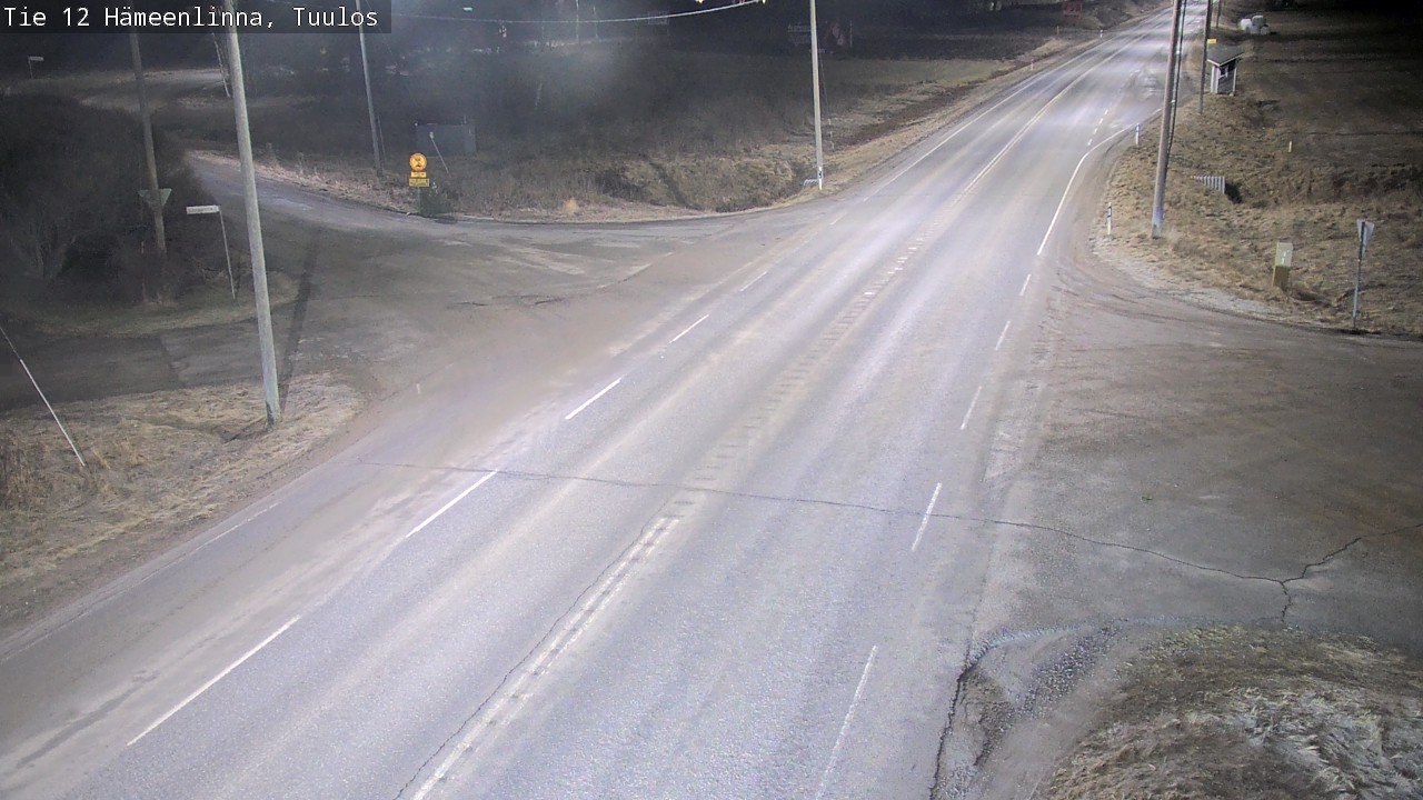 Kelikamerat Kuva Tie 12 Hämeenlinna, Tuulos, Hämeenlinna, Kanta-Häme