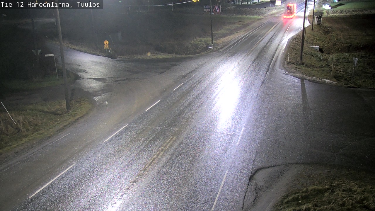 Weather Camera Image Väg 12 Hämeenlinna, Tuulos, Hämeenlinna, Kanta-Häme
