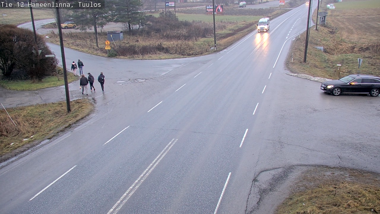 Weather Camera Image Väg 12 Hämeenlinna, Tuulos, Hämeenlinna, Kanta-Häme