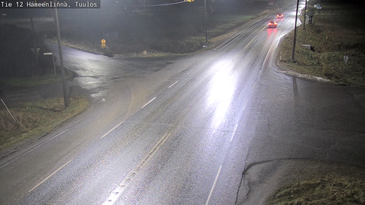 Weather Camera Image Väg 12 Hämeenlinna, Tuulos, Hämeenlinna, Kanta-Häme