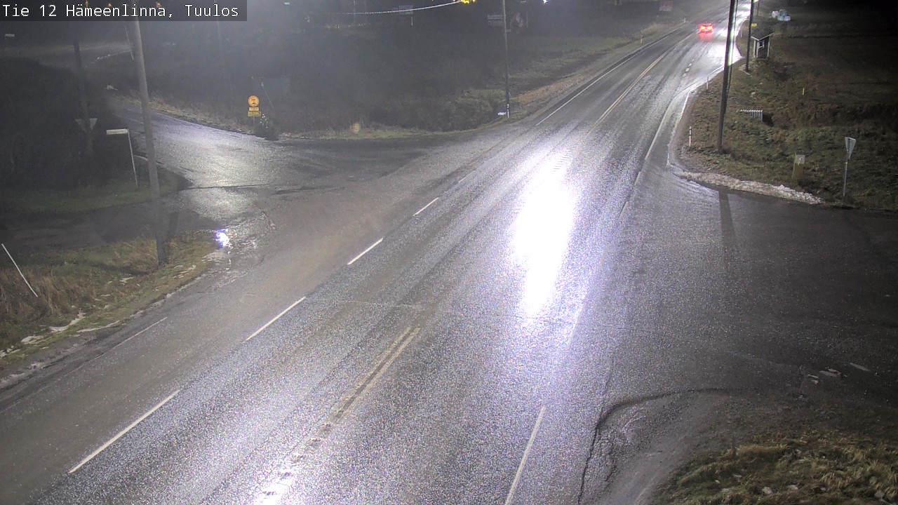 Weather Camera Image Väg 12 Hämeenlinna, Tuulos, Hämeenlinna, Kanta-Häme