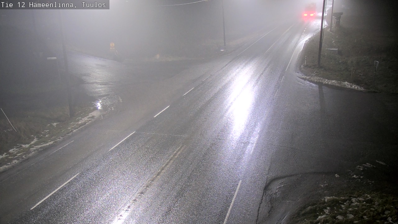 Weather Camera Image Väg 12 Hämeenlinna, Tuulos, Hämeenlinna, Kanta-Häme