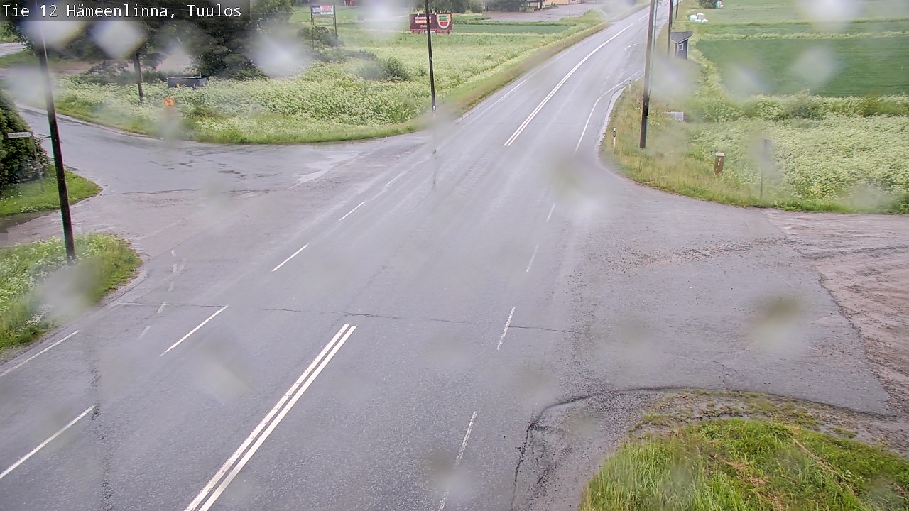 Weather Camera Image Väg 12 Hämeenlinna, Tuulos, Hämeenlinna, Kanta-Häme