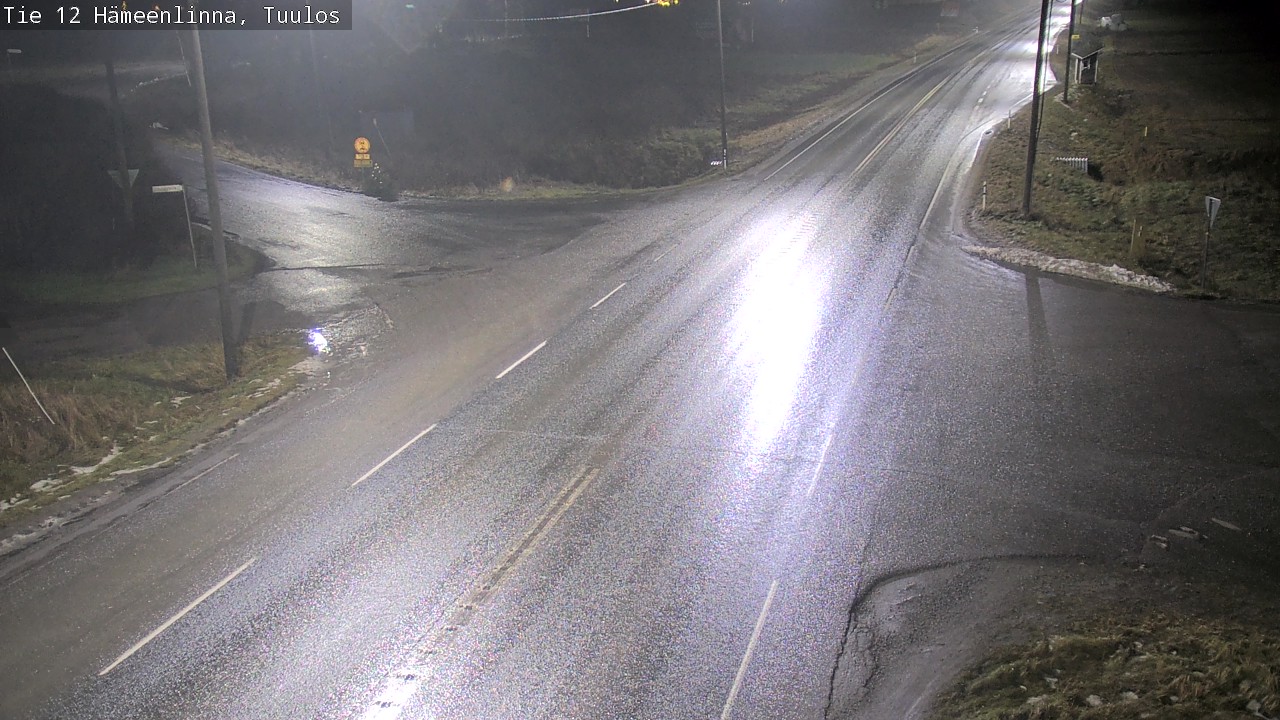 Weather Camera Image Väg 12 Hämeenlinna, Tuulos, Hämeenlinna, Kanta-Häme