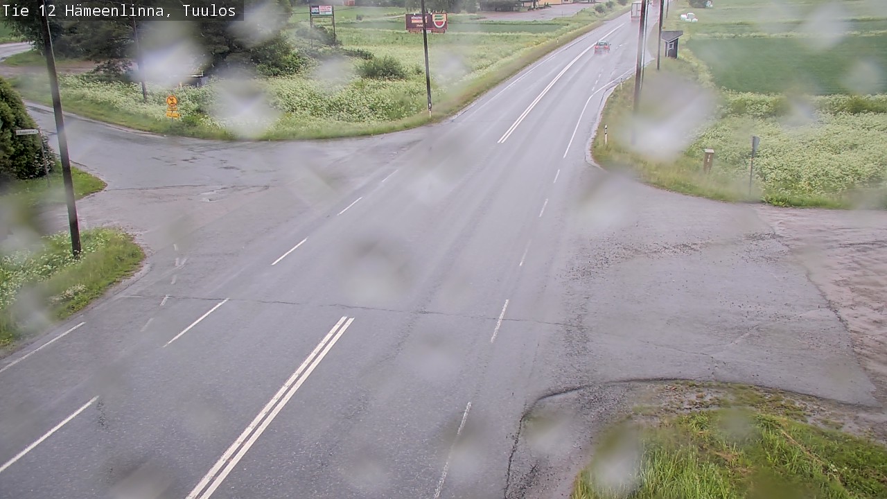 Weather Camera Image Väg 12 Hämeenlinna, Tuulos, Hämeenlinna, Kanta-Häme