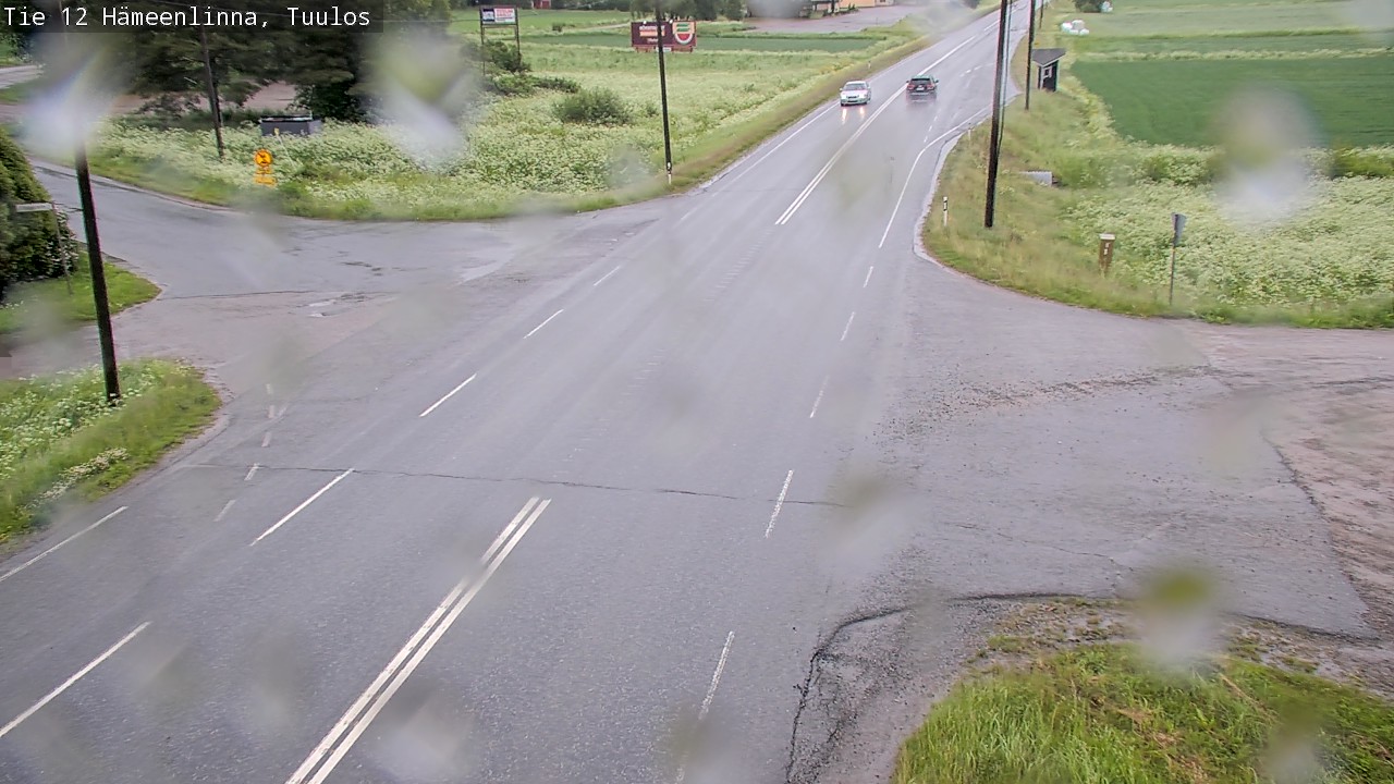 Weather Camera Image Väg 12 Hämeenlinna, Tuulos, Hämeenlinna, Kanta-Häme