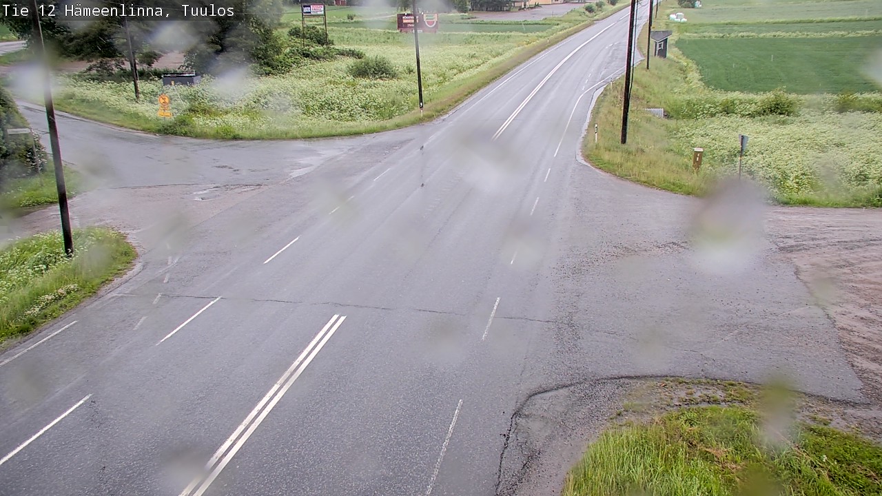 Weather Camera Image Väg 12 Hämeenlinna, Tuulos, Hämeenlinna, Kanta-Häme