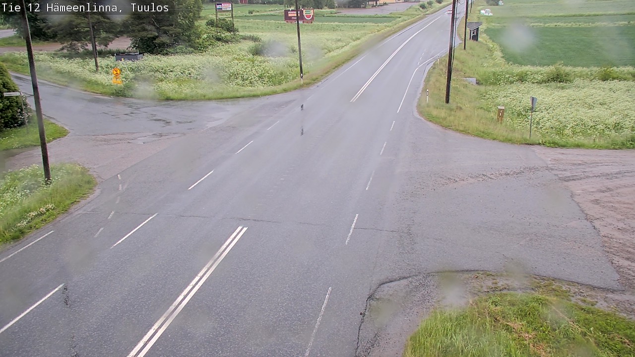 Weather Camera Image Väg 12 Hämeenlinna, Tuulos, Hämeenlinna, Kanta-Häme