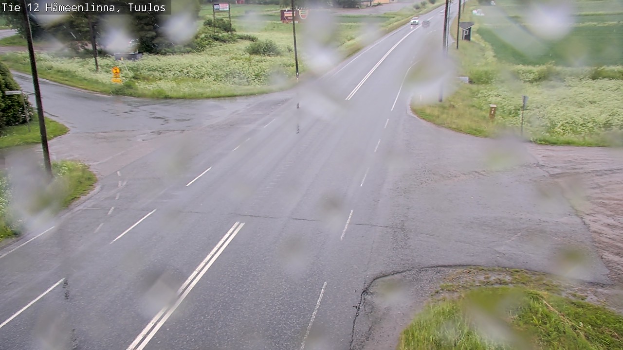 Weather Camera Image Väg 12 Hämeenlinna, Tuulos, Hämeenlinna, Kanta-Häme