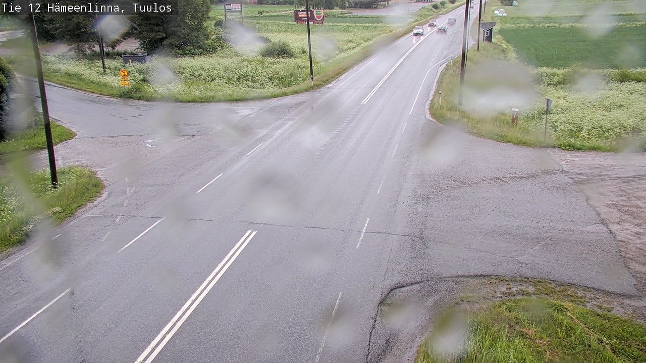 Weather Camera Image Väg 12 Hämeenlinna, Tuulos, Hämeenlinna, Kanta-Häme