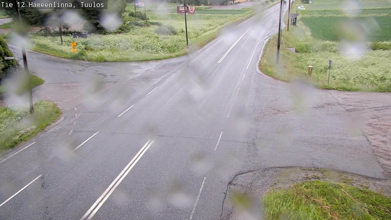 Weather Camera Image Väg 12 Hämeenlinna, Tuulos, Hämeenlinna, Kanta-Häme