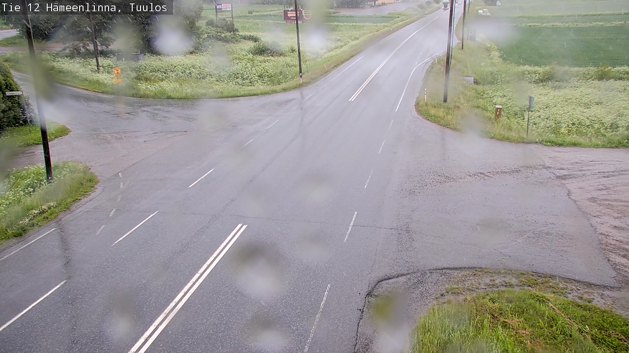 Weather Camera Image Väg 12 Hämeenlinna, Tuulos, Hämeenlinna, Kanta-Häme