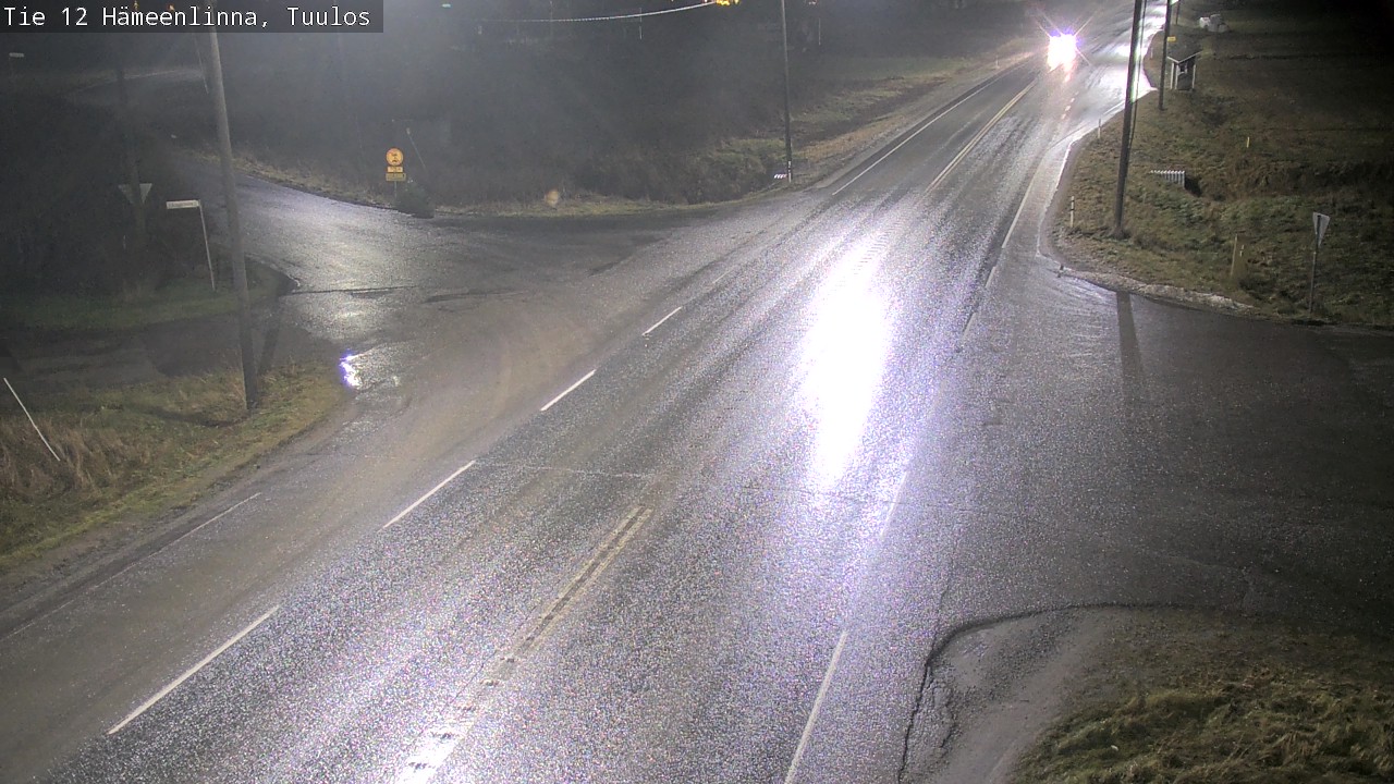 Weather Camera Image Väg 12 Hämeenlinna, Tuulos, Hämeenlinna, Kanta-Häme