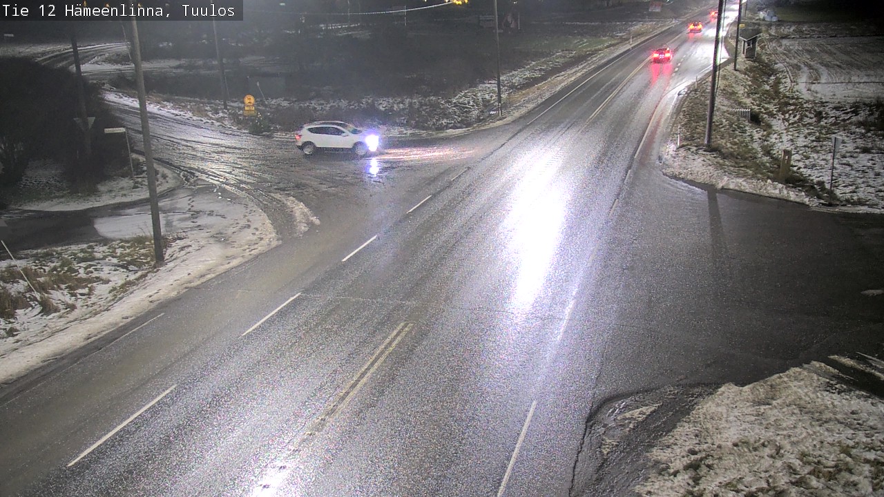 Weather Camera Image Väg 12 Hämeenlinna, Tuulos, Hämeenlinna, Kanta-Häme
