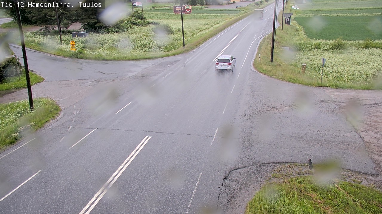 Weather Camera Image Väg 12 Hämeenlinna, Tuulos, Hämeenlinna, Kanta-Häme