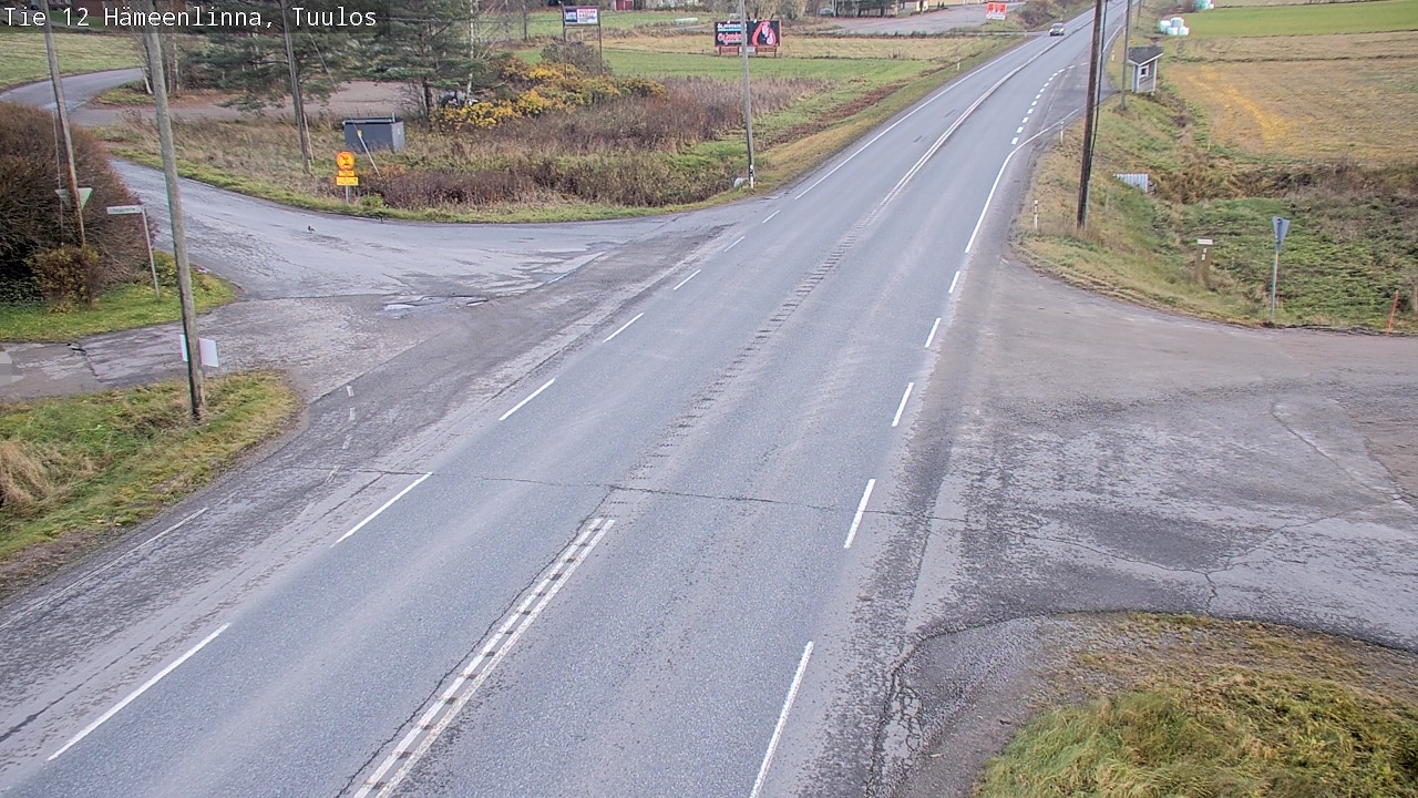 Kelikamerat Kuva Tie 12 Hämeenlinna, Tuulos, Hämeenlinna, Kanta-Häme