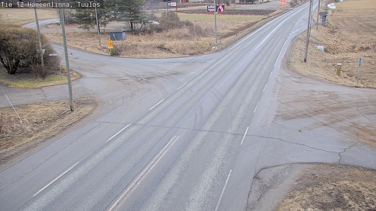 Kelikamerat Kuva Tie 12 Hämeenlinna, Tuulos, Hämeenlinna, Kanta-Häme