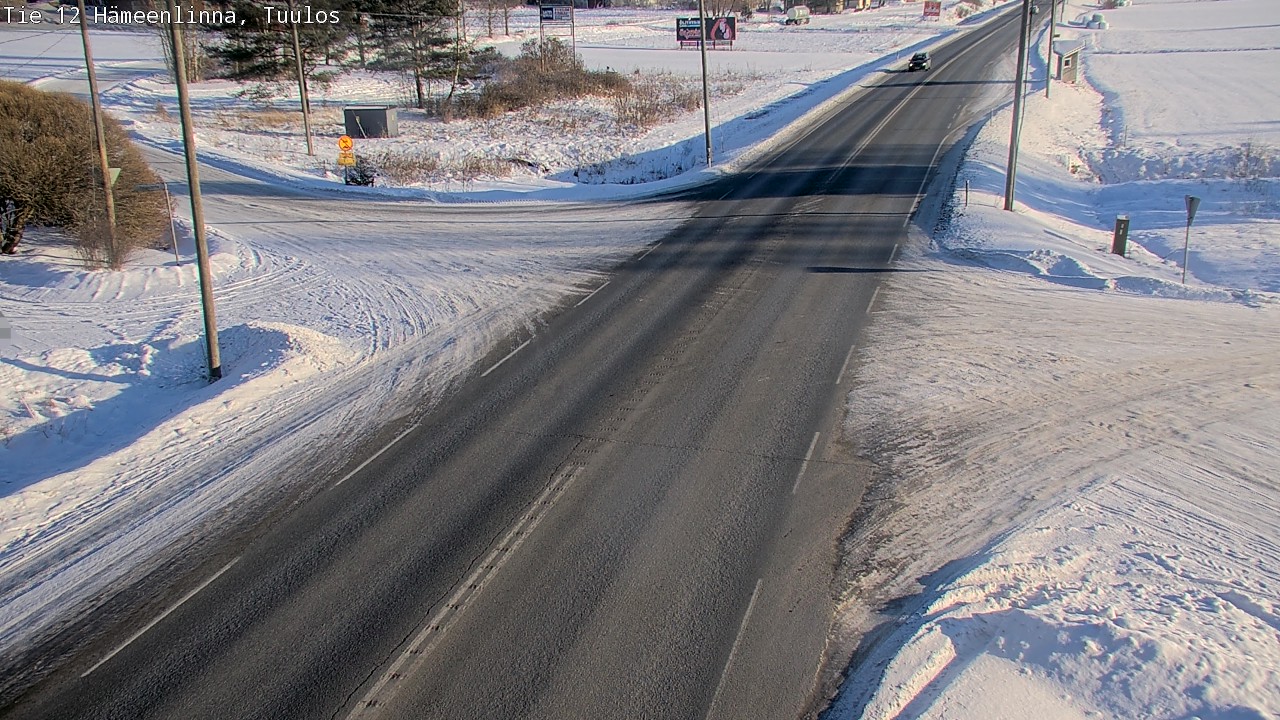 Kelikamerat Kuva Tie 12 Hämeenlinna, Tuulos, Hämeenlinna, Kanta-Häme