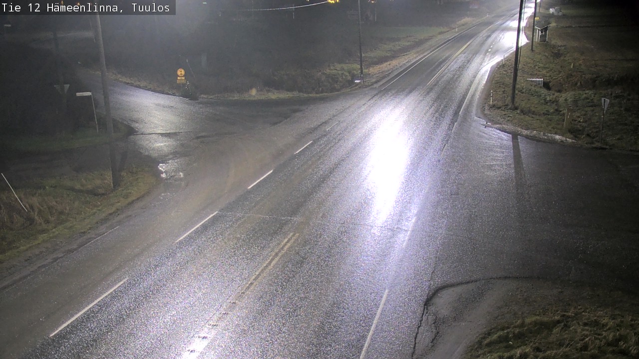 Weather Camera Image Väg 12 Hämeenlinna, Tuulos, Hämeenlinna, Kanta-Häme