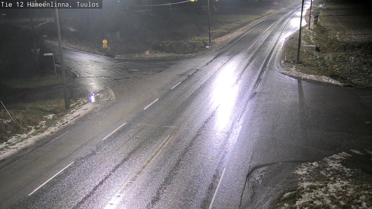 Weather Camera Image Väg 12 Hämeenlinna, Tuulos, Hämeenlinna, Kanta-Häme
