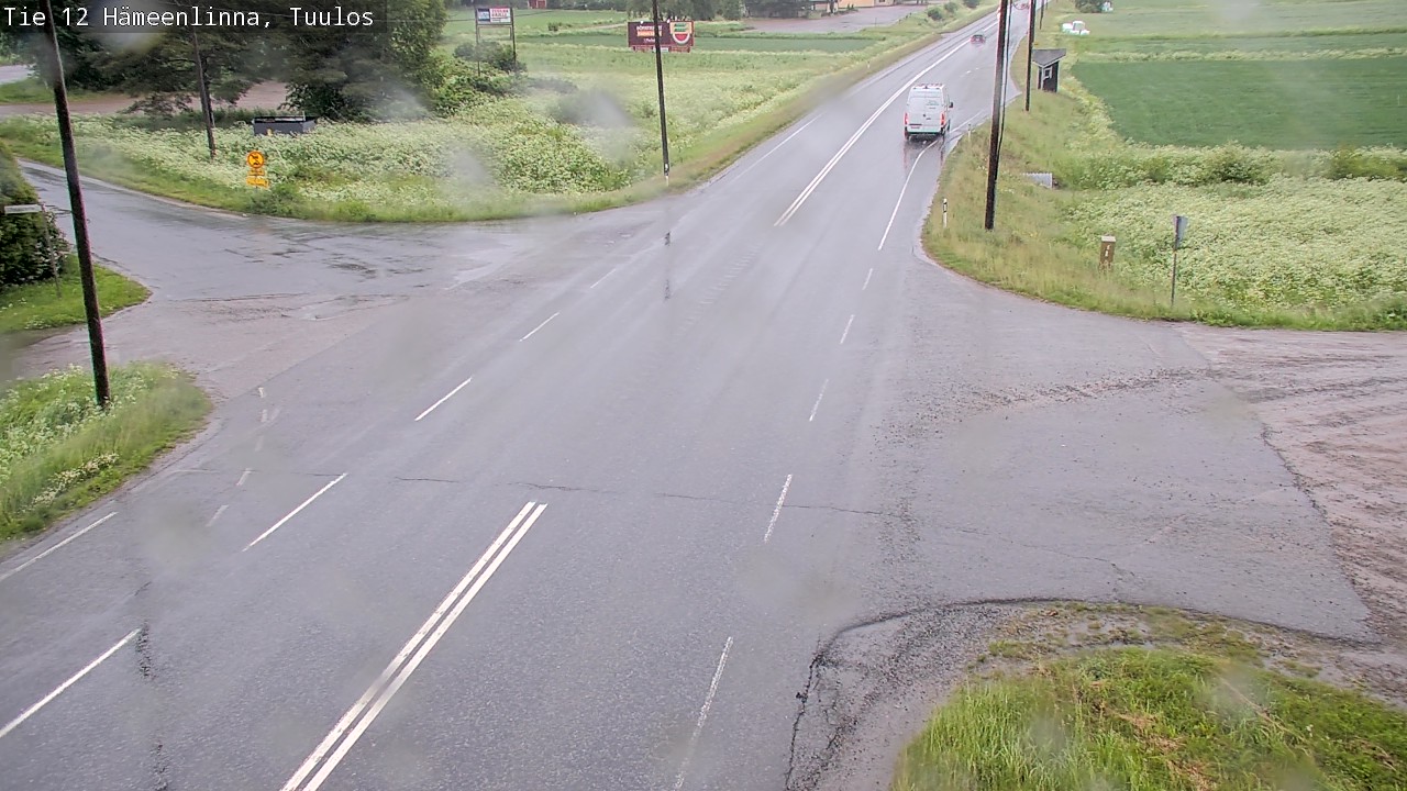 Weather Camera Image Väg 12 Hämeenlinna, Tuulos, Hämeenlinna, Kanta-Häme