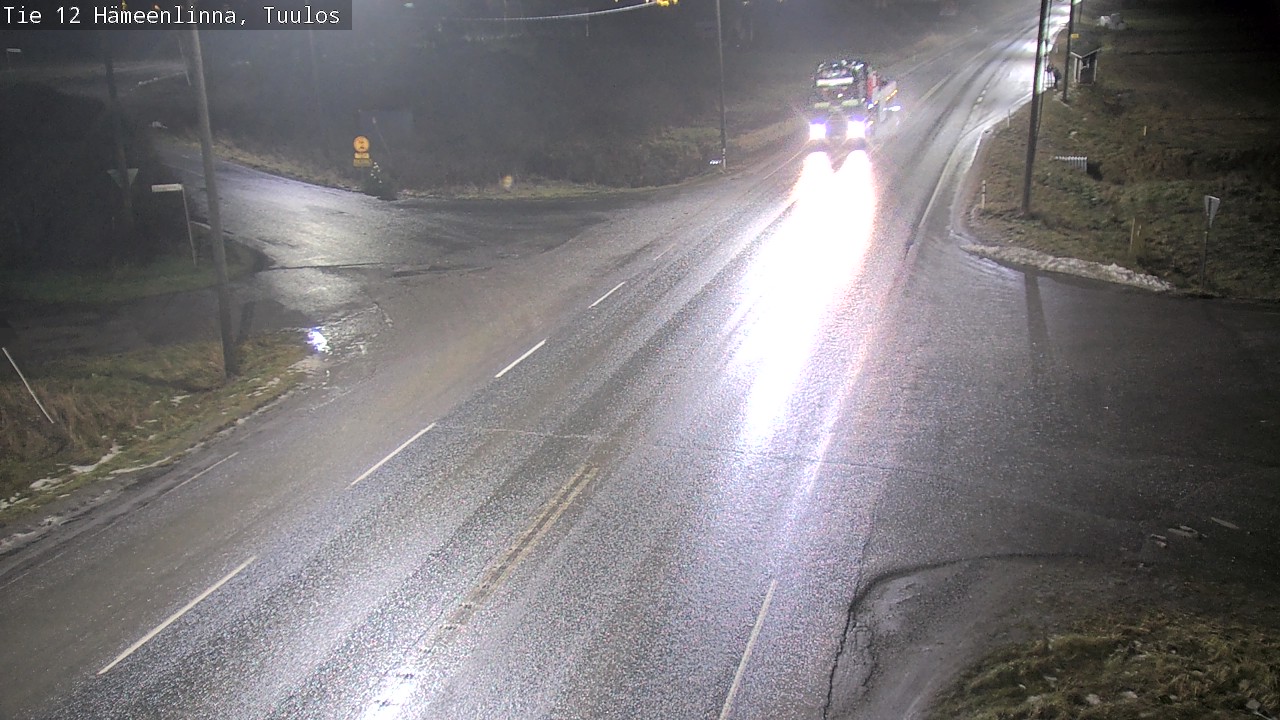 Weather Camera Image Väg 12 Hämeenlinna, Tuulos, Hämeenlinna, Kanta-Häme