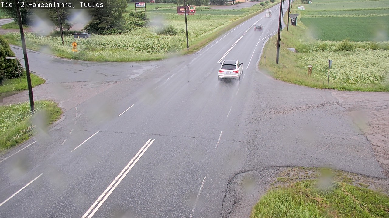 Weather Camera Image Väg 12 Hämeenlinna, Tuulos, Hämeenlinna, Kanta-Häme