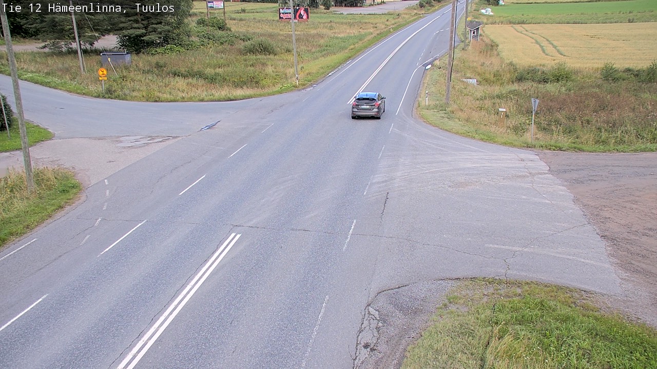 Kelikamerat Kuva Tie 12 Hämeenlinna, Tuulos, Hämeenlinna, Kanta-Häme