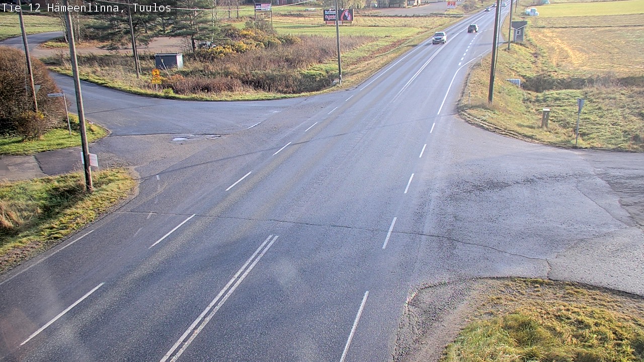 Kelikamerat Kuva Tie 12 Hämeenlinna, Tuulos, Hämeenlinna, Kanta-Häme