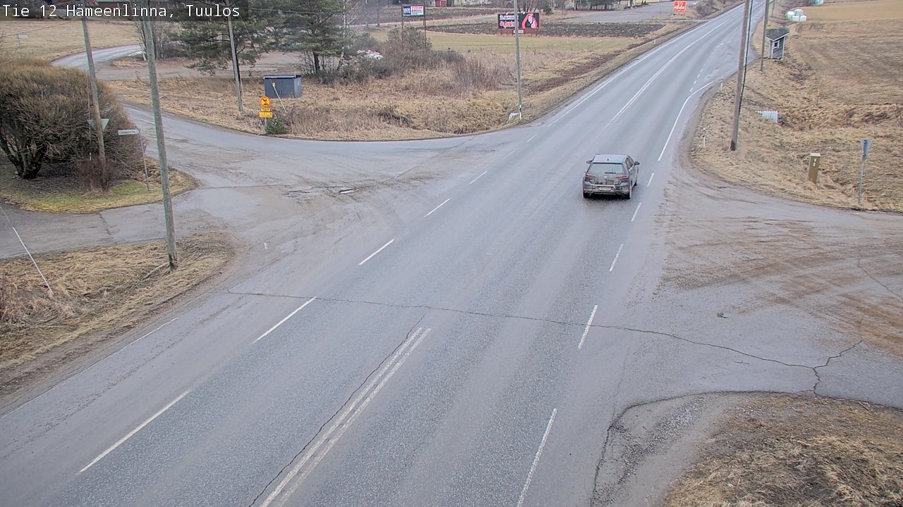 Kelikamerat Kuva Tie 12 Hämeenlinna, Tuulos, Hämeenlinna, Kanta-Häme