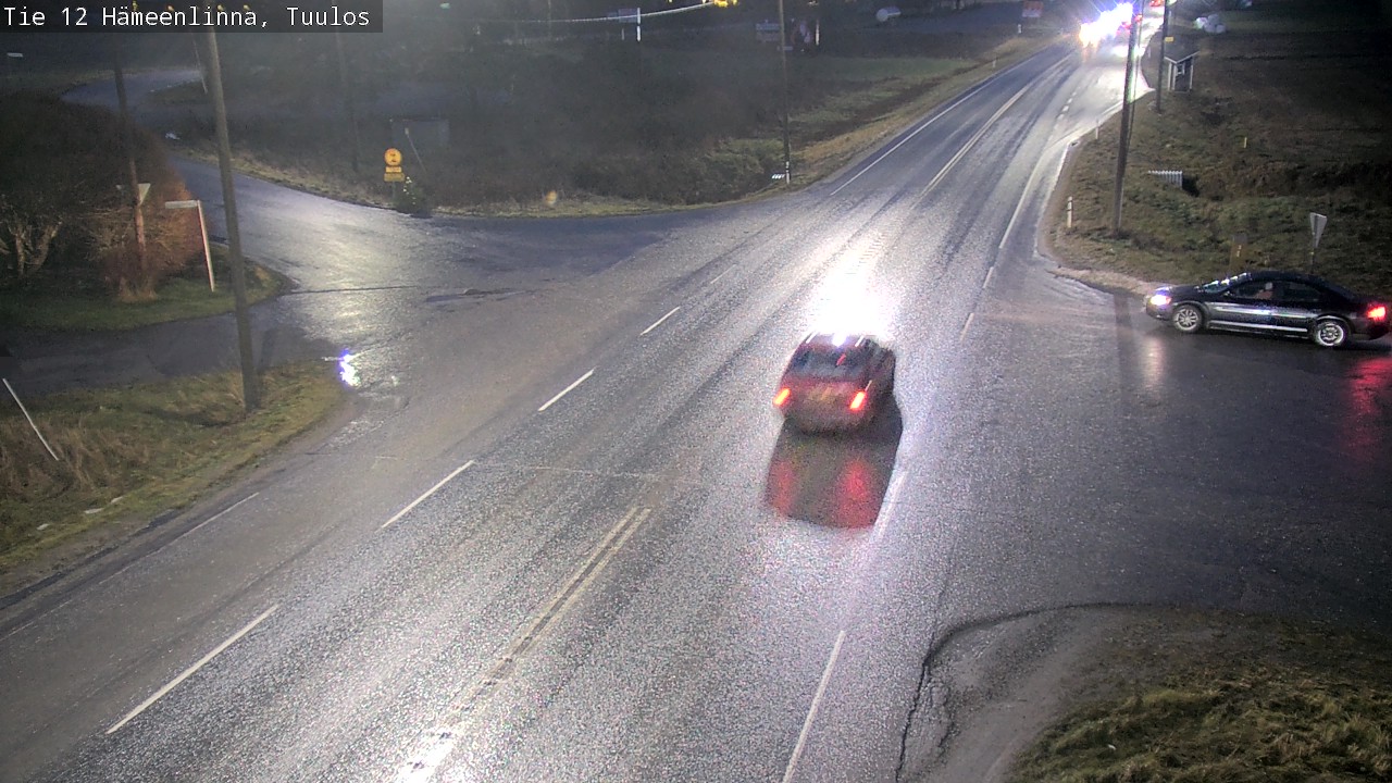 Weather Camera Image Väg 12 Hämeenlinna, Tuulos, Hämeenlinna, Kanta-Häme