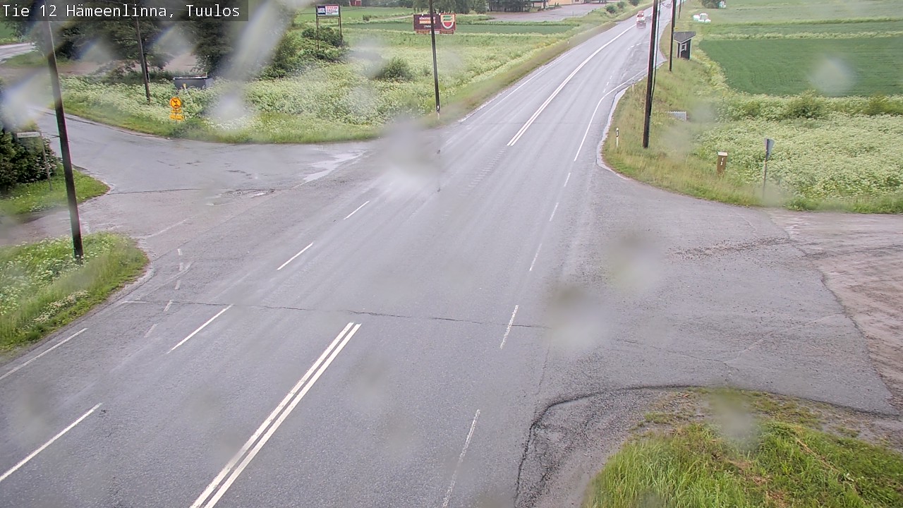 Weather Camera Image Väg 12 Hämeenlinna, Tuulos, Hämeenlinna, Kanta-Häme